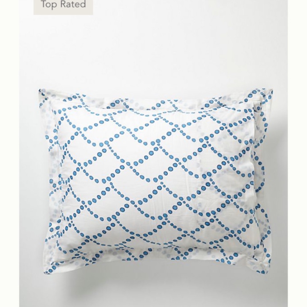 Anthropologie Tahla Queen Set with Shams+ Squares - Picture 6 of 8